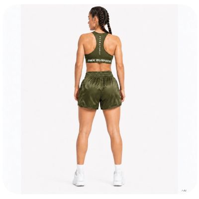 3. Damen-Thai-Shorts ARMY GREEN COMBATWEAR | DBX Bushido