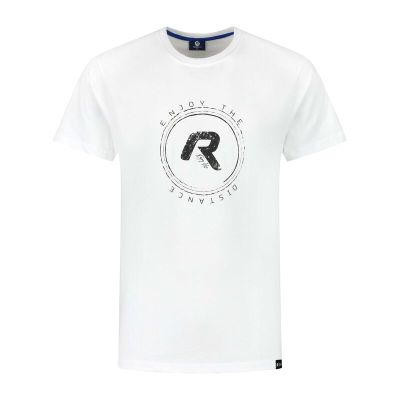 Rogelli Herren-T-Shirt mit Grafik, weiß, Größe XL