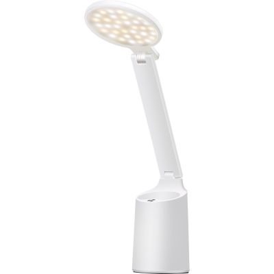 2. Moderne LED-Schreibtischlampe Activejet FUTURE weiß mit integriertem Akku