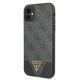 2. Guess 4G Triangle Collection Hülle für iPhone 11 6.1" / Xr - Grau