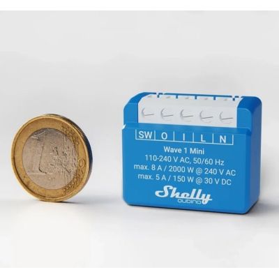 2. Intelligenter Z-Wave-Controller Shelly Qubino Wave 1 Mini LR