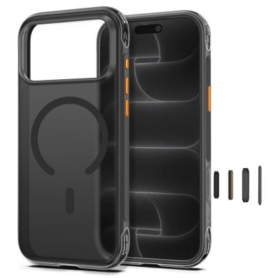 2. Tech-Protect MagAir MagSafe CC Hülle für iPhone 18 Pro / 17 Pro – mattschwarz