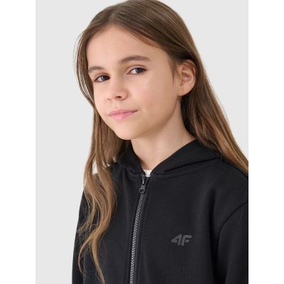 4. Mädchen-Sweatshirt mit Reißverschluss und Kapuze 4F 4FJWSS25TSWSF1706-20S