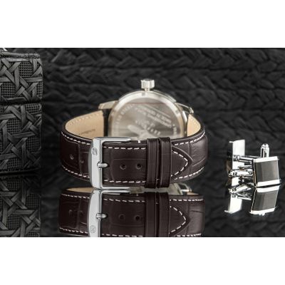 6. Herrenuhr ZEPPELIN LZ127 Graf Zeppelin GMT 7642-5 + Box