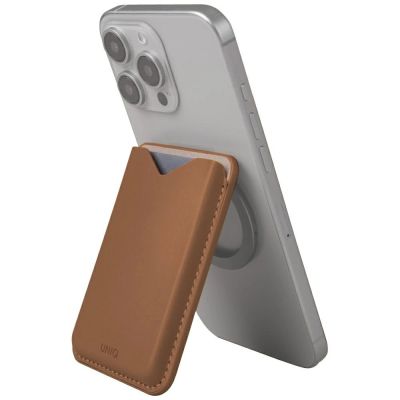 2. Uniq Lyden Evo Magnetische Handy-Geldbörse – Braun