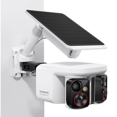 3. Baseus Security X1 Pro Dual-Kamera 3K-Außenkamera – Weiß