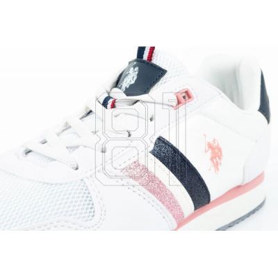 7. US Polo ASSN Schuhe W NOBIK003A-WHI