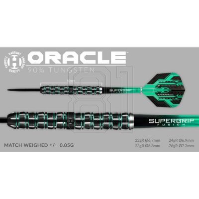 14. Harrows Oracle Darts 90% Steeltip HS-TNK-000013375