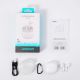 8. Joyroom JR-FB1 Funpods Bluetooth 6.0 In-Ear TWS Kabellose Kopfhörer - Weiß
