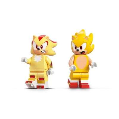 8. LEGO SONIC 77003 Super Shadow vs. Biolizard