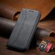 12. Magnet Fancy Case Hülle für iPhone 14 Plus Flip Cover Wallet Ständer schwarz