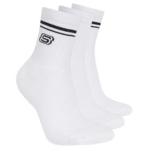 Skechers 3er-Pack Damen Langarm Low Crew S601827-WHT Weiß 39-42