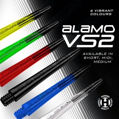 18. Harrows Alamo VS2 Schäfte Schwarz
