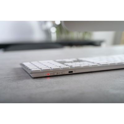 4. Kabellose Tastatur für Mac KW 9100 Slim Wireless Silber Deutschland