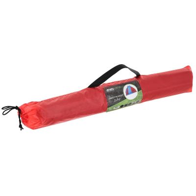 12. Strandhütte Sun 200x120x120cm Blau-Rot Enero Camp