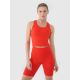 3. Schnelltrocknendes Damen-Trainings-Crop-Top 4F 4FWSS25TFSLF413-62S