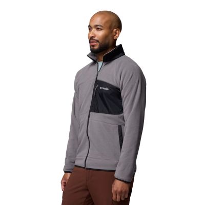 2. Columbia Fast Trek Overlay Full Zip Fleece 2135691023 Grau L
