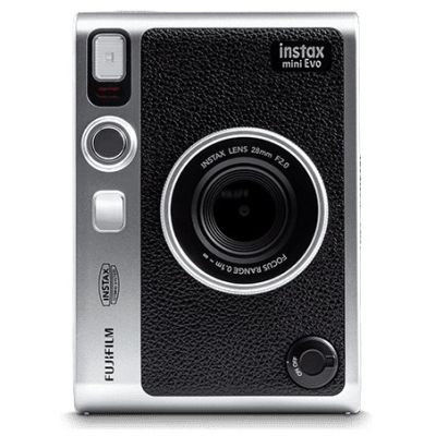 Fujifilm Instax mini Evo Kamera, 1/5", 2560 x 1920 Pixel, 62 x 46 mm, CMOS, 28 mm