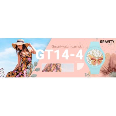 7. Gravity GT14-4 Damen-Smartwatch