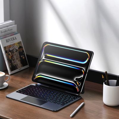 5. Dux Ducis (MK-Serie) Tastaturhülle für iPad Pro 11" (2024) – Schwarz