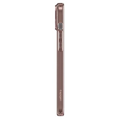 7. Spigen Crystal Flex Hülle für iPhone 15 Plus – rosa und transparent