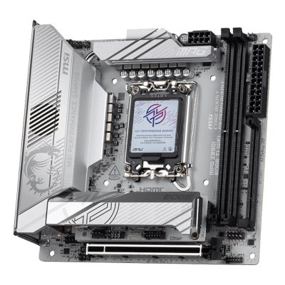 3. MSI MPG Z890I EDGE TI WIFI /Z890/DDR5/SATA3/M.2/TB4/WiFi/BT/PCIe5.0/s.1851/mITX