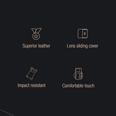 8. Nillkin Qin Leder Pro Hülle iPhone 14 Plus Kamerahülle Holsterhülle Klapphülle Grün
