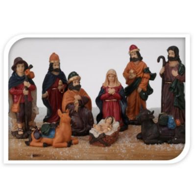 8. KRIPPENFIGUREN 9-TEILIG 16 CM