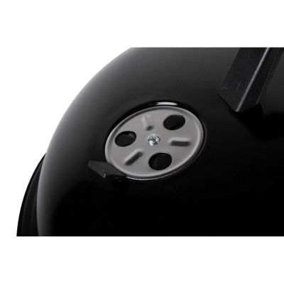 7. GARDEN GRILL REX STAHLKUGEL 46CM MIT ASCHENBECHER