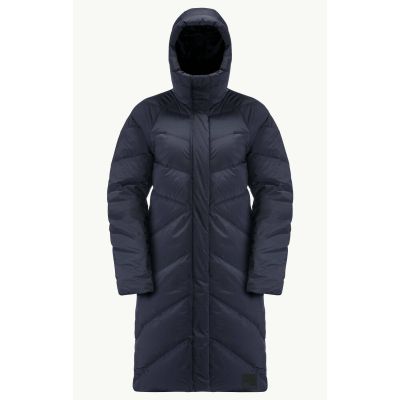 Jack Wolfskin MARIENPLATZ COAT W night blue Daunen-isolierte Damen Winterjacke marineblau (1206971_1010)