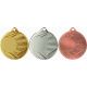 13. Silbermedaille mit Platz für einen Aufkleber, Durchmesser 50 mm