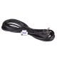 4. Akyga AK-PC AK-PC-06A Kabel (Hybrid C/E/F (CEE 7/7) M - C13 M Standard; 3 m; schwarz)