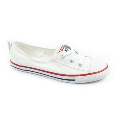 Converse Damen Chuck Taylor All Star Ballet Lace Sportschuhe, weiß
