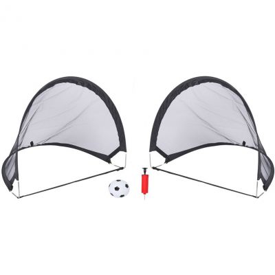 2er-Set Pop-Up-Fußballtore Dunlop 100982