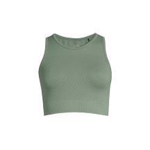 CASALL Essential Block Seamless Sport Top staubgrün