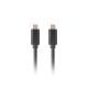 LANBERG KABEL USB-C M/M 3.2 GEN2 0,5M 10GB/S PD100W CA-CMCM-32CU-0005-BK