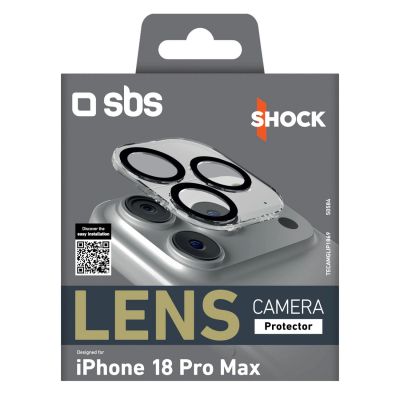 2. SBS-Objektivkameraschutz für iPhone 18 Pro Max