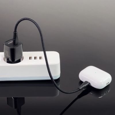 9. Mini-Ladegerät USB C 20W PD Joyroom JR-TCF02 - Schwarz