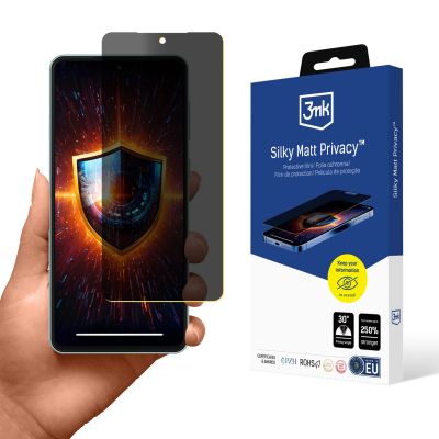 3mk Silky Matt Privacy Sichtschutzfolie für Samsung Galaxy M55
