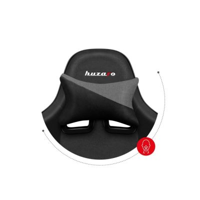 29. Huzaro Force 6.2 Gaming-Stuhl aus grauem Netzgewebe