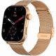 2. GRAVITY GT28-5 Damen-Smartwatch-Armband + Armband Roségold Schwarz