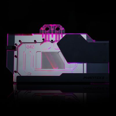 6. Phanteks Glacier G40 Wasserkühler + Rückplatte