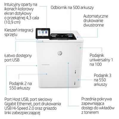 8. HP LaserJet Enterprise M612dn, Drucken, Duplexdruck