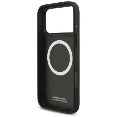 7. BMW M Kevlar Matt MagSafe Hülle für iPhone 17 Pro Max – Schwarz