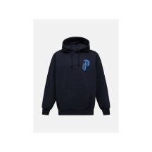 Bluza męska PEAK PERFORMANCE M Terry Graphic Hood kolor czarny