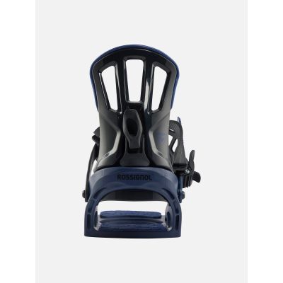 2. ROSSIGNOL BATTLE BLACK/BLUE S/M Snowboardbindungen