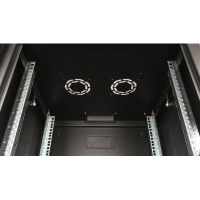 7. Equip EPM-12-6060-B-CBAA 12U Rack-Wandmontageschrank Schwarz