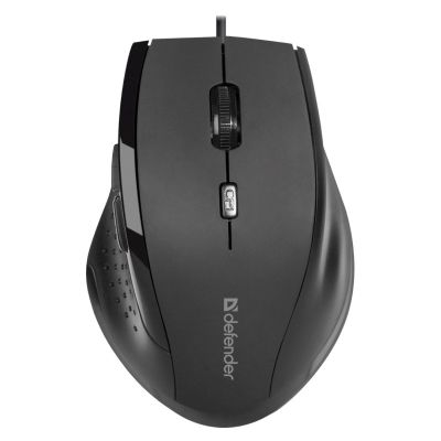 2. DEFENDER KABELMAUS ACCURA MM-362 SCHWARZ OPTISCH 1600DPI 6P 52362