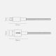 16. Baseus Tungsten kabel USB - Lightning 2,4 A 2 m schwarz (CALWJ-A01)