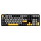 Dichtung F108 Grau+Orange+Dunkelgrau Volcano-Schalter RGB AULA Tastatur